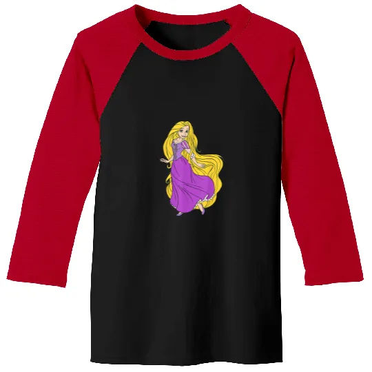 Disney Tangled Princess Rapunzel TShirt Baseball Tees