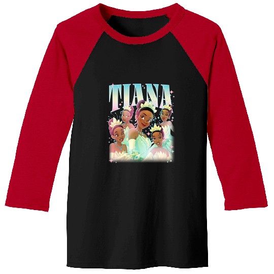 Discover Disney The Princess And The Frog Beautiful Tiana Portraits Baseball Tees