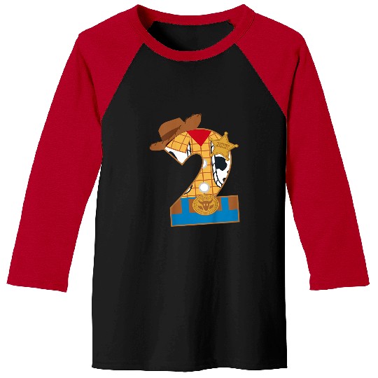 Kids Disneyss And Pixarss Toy Story Second Birthday 2 Years Old Baseball Tees