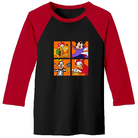Discover Disney Mickey Mouse and Friends Surprise Halloween Baseball Tees