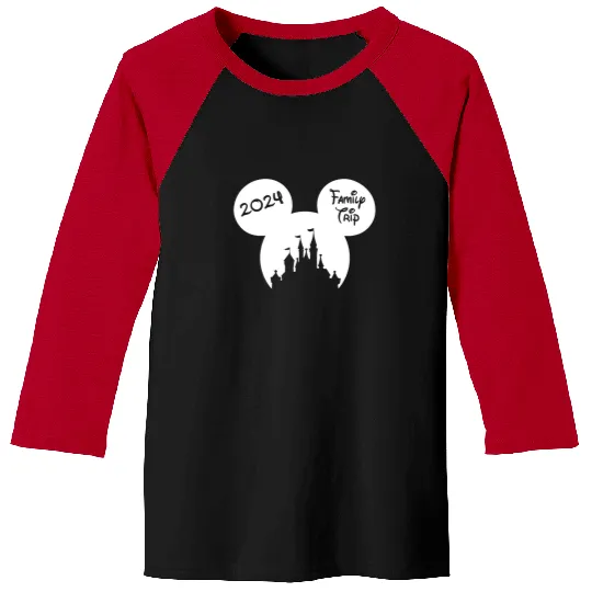 Disney Family Vacation 2024, Disney Baseball Tees
