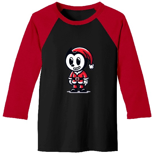 Bendy Santa Claus  : Mickey Disney Christmas, Disney Christmas Baseball Tees