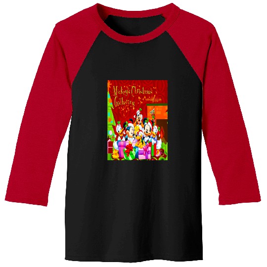 Discover fwc 3411 Holiday Christmas Chiffon Top: Mickey Disney Christmas, Disney Christmas Baseball Tees