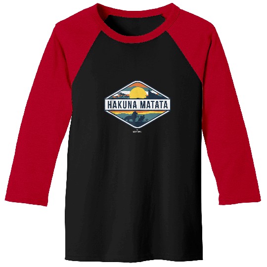 Discover Disney The Lion King Hakuna Matata Diamond Logo Baseball Tees