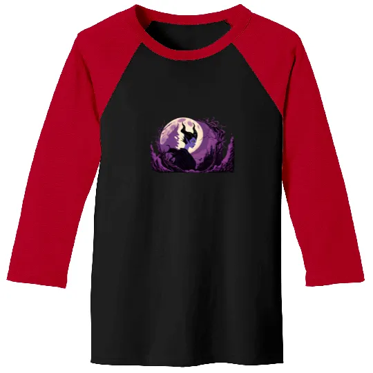 Twilight Moon Purple Maleficent anime   SALE!! : Disney Villains Maleficent , Maleficent Gift S-5XL Baseball Tees