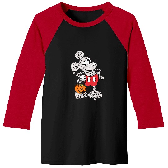 Discover Disney Mickey Mouse Mummy Halloween Baseball Tees