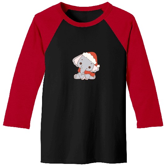 Discover Elephant Christmas with Santa Hat (winter, Disney Elephant Dumbo Christmas , Dumbo Christmas Baseball Tees