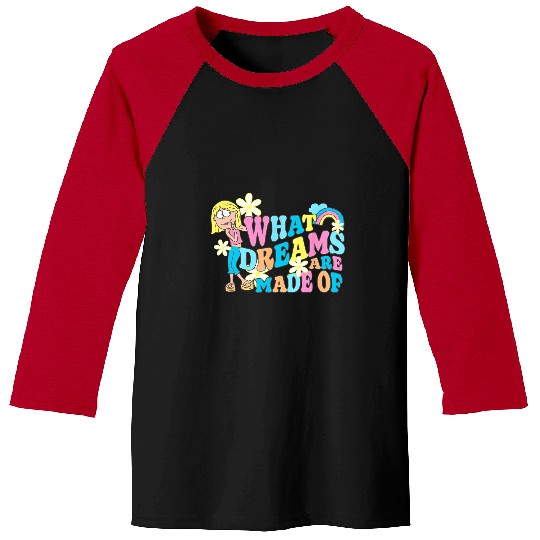 Discover Disney Lizzy McGuire What Dreams Are Made Of Iconic Big Logo Baseball Tees