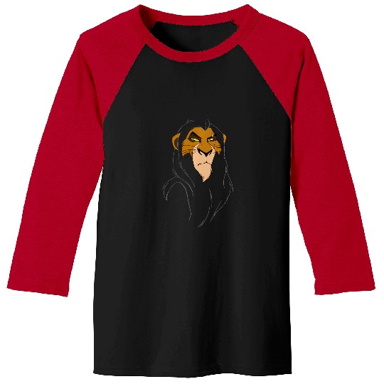 Discover Disney The Lion King Scar Large Face Baseball Tees