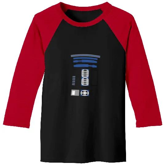 Star Wars Halloween R2D2 Costume Disney Baseball Tees