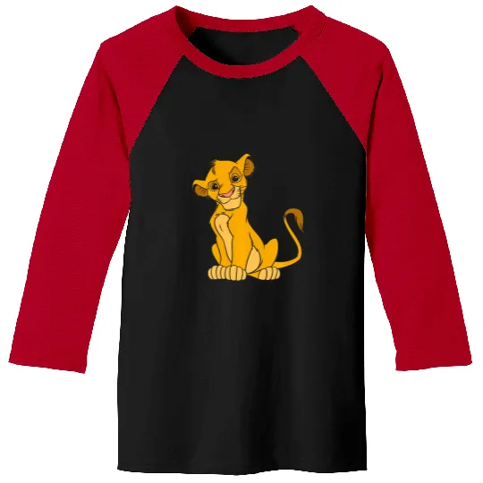 Discover Disney The Lion King Young Simba Crewneck Baseball Tees