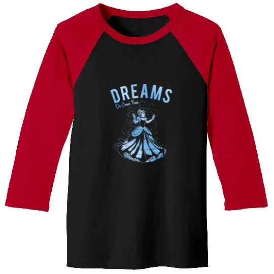 Discover Disney Cinde Dreams Do Come True Portrait Baseball Tees