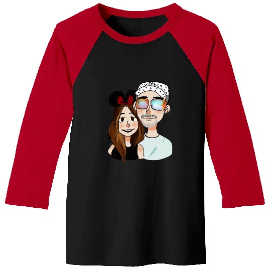 Discover Disney Portrait TShirt Baseball Tees