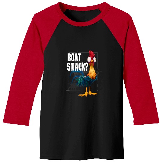 Disney Moana Hei Hei Boat Snack Graphic Hoodie Baseball Tees