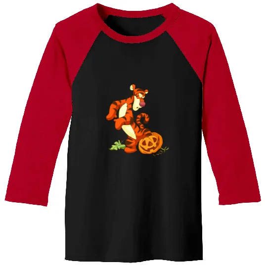 Discover Disney Halloween Accidents Happen Tigger Baseball Tees