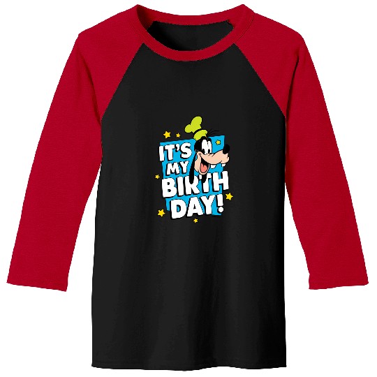 Discover Disney - Goofy It'S My Birthday Baseball Tees