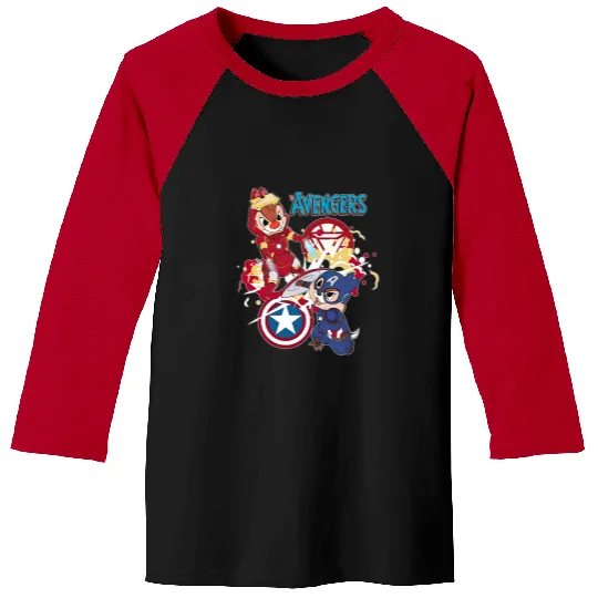 Disney Chip And Dale Avengers Baseball Tees, Chip And Dale Baseball Tees