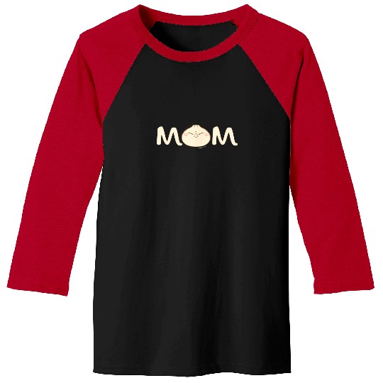 Disney and Pixars Bao Dumpling Mom Baseball Tees