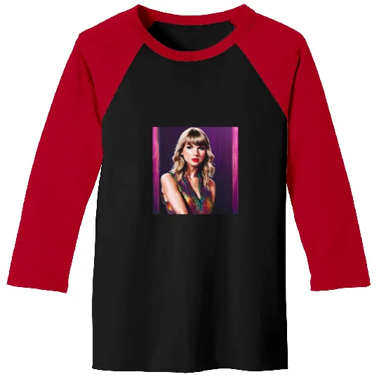 Discover Taylor Portrait v5 Baseball Tees
