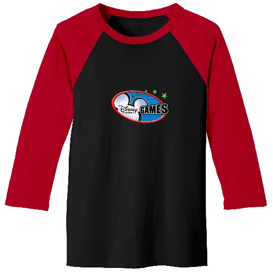 Discover Disney Channel Games Logo Baseball Tees