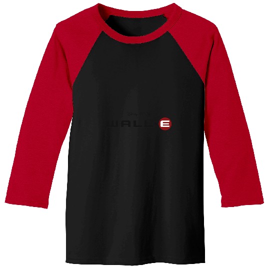 Discover Disney Pixarss WALLE Center Movie Logo Graphic Baseball Tees
