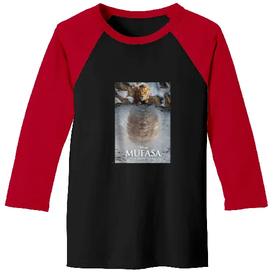 Disneyss Mufasa The Lion King  Movie Poster Art Baseball Tees