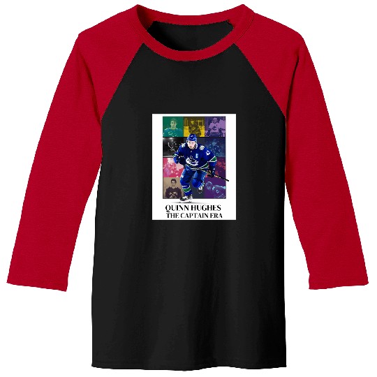 Quinn Hughes Eras Tour Vancouver Canucks Bigger Print Baseball Tees