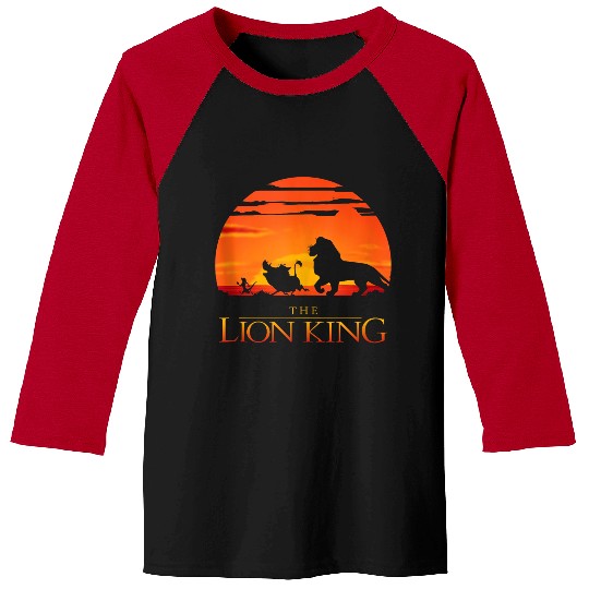 Disneyss Lion King Classic Sunset Walk Baseball Tees