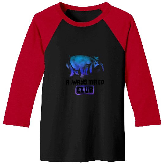 Disney Winnie The Pooh Eeyore Always Tired Club Baseball Tees