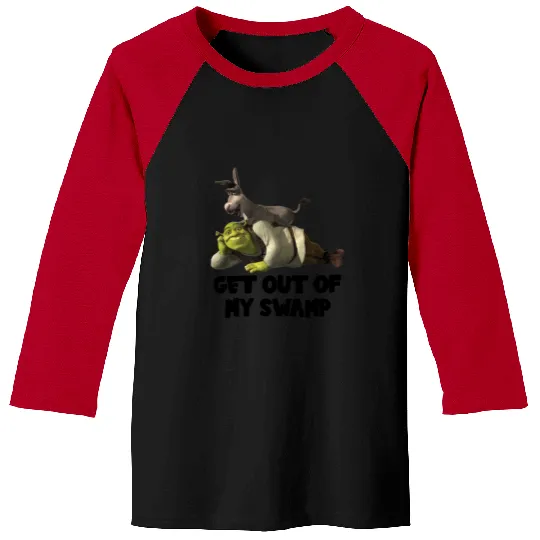 GET OUT OF MY SWAMP - Shrek  : Shrek Same Swamp Forever , Shrek Shirt, Disney Fiona Princess , Shrek,Shrek Baseball Tees