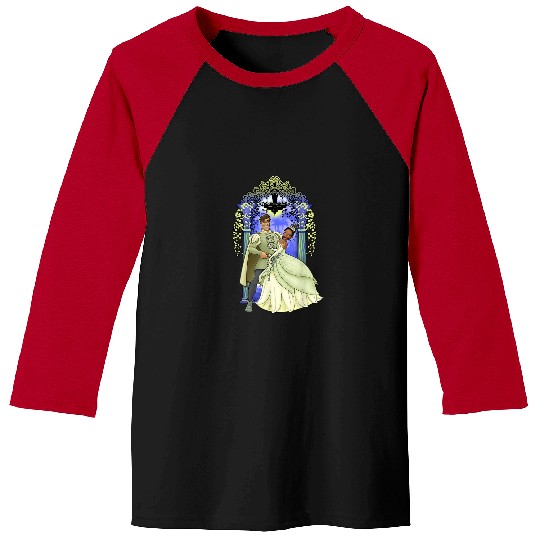 Disney Princess And The Frog Tiana And Naveen Po Baseball Tees