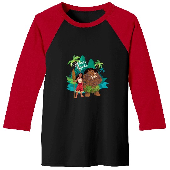 Discover Disney Moana 2 Moana and Maui Together Again Baseball Tees