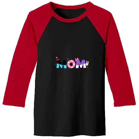 Discover Disney Minnie Mouse and Daisy Duck Mom Mother’s Day Birthday Baseball Tees