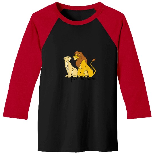 Disney The Lion King Simba Nala Feel The Love Lo Baseball Tees
