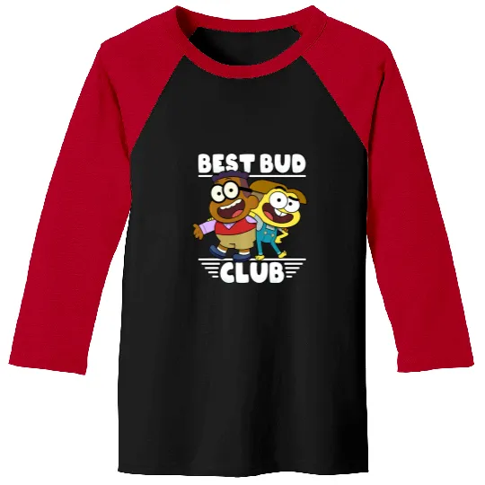 Disney Channel Big City Greens Cricket Remy Best Bud Club Baseball Tees