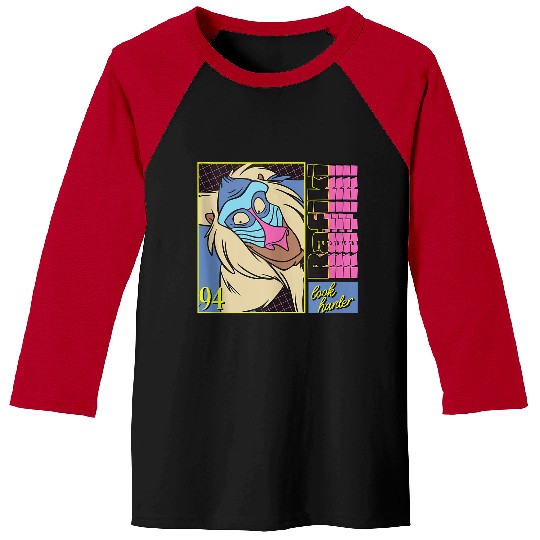 Disneyss The Lion King Look Harder Rafiki 94 Retro Chest Logo Baseball Tees