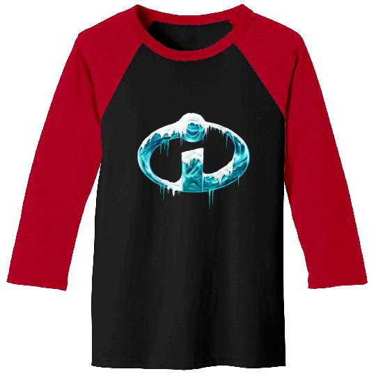 Disney Pixar Incredibles Frost Logo Graphic Baseball Tees