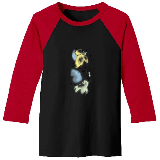 Disney Peter Pan Tinkerbell Airbrush Style Sketch Baseball Tees