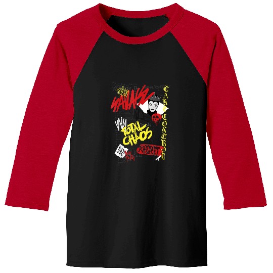Disneyss Snow White Evil Queen Graffiti Baseball Tees
