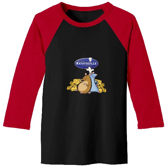 Disney Pixar Ratatouille Title Logo Poster Baseball Tees