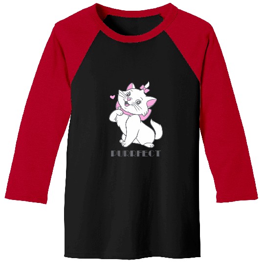 Disney The Aristocats Marie Purrfect Cute Portrait Baseball Tees