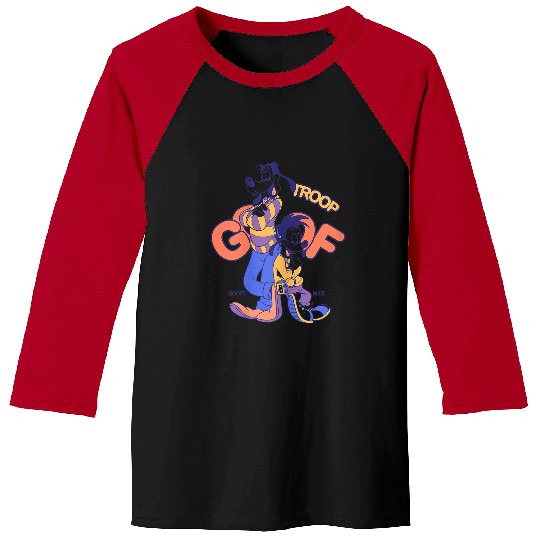 Disneyss A Goofy Movie Goof Troop Best Duo Big Chest Poster Baseball Tees