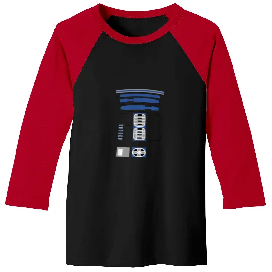 Star Wars Halloween R2D2 Costume Disney Baseball Tees