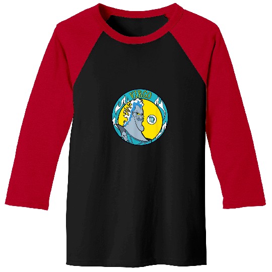 Disney Villains Hades Virgo Zodiac Baseball Tees