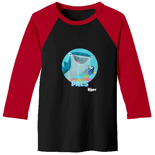 Disney Pixar Finding Dory Destiny Biggest Fish Pals Logo Baseball Tees