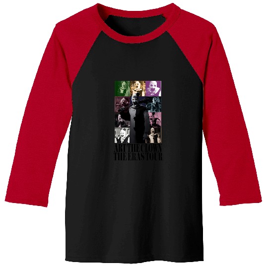 Art The Clown Terrifier Eras Tour Baseball Tees
