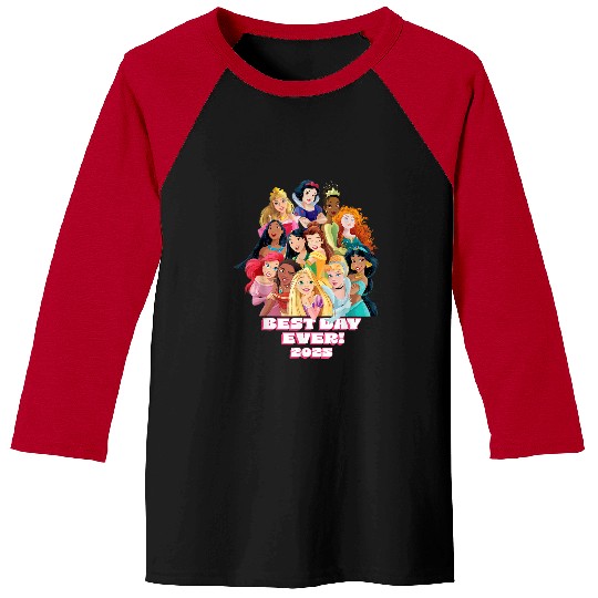 Disneyss Princess Friend Family Matching Best Day Ever 2025 Baseball Tees