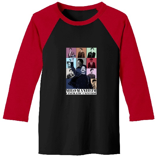 Discover Milo Manheim Cinematic Universe (Eras Tour Style) Baseball Tees