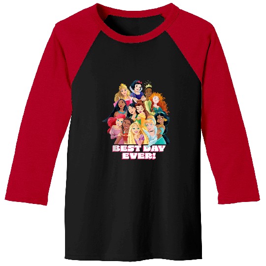Disneyss Princess Friend Family Trip Matching Best Day Ever Baseball Tees