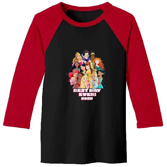 Disneyss Princess Friend Family Matching Best Day Ever 2025 Baseball Tees
